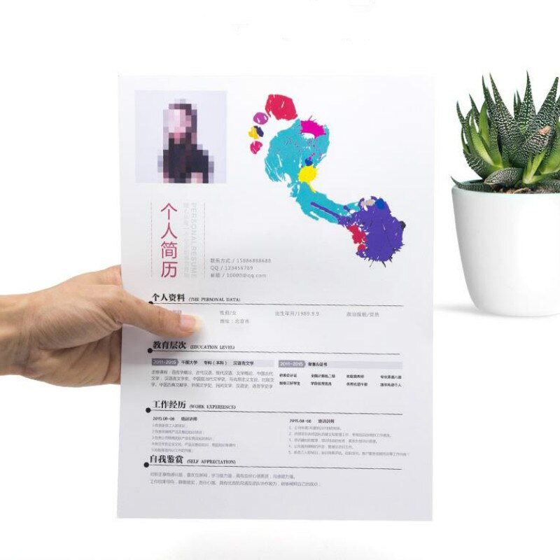 100 Sheets/package 108g A4 Single-sided Matt Photo Paper for Color Inkjet Printer Photo Paper Printing Paper Leaflet Printer