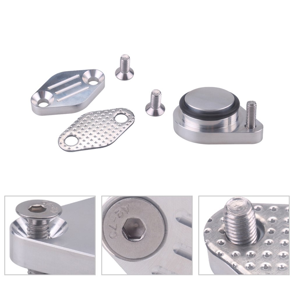 Ls Egr Buis Purge Plug Verwijderen Intake Exhaust Blok Off Plaat Voor Silverado 4.8L 5.3L 6.0L LQ4 Auto Accessoires