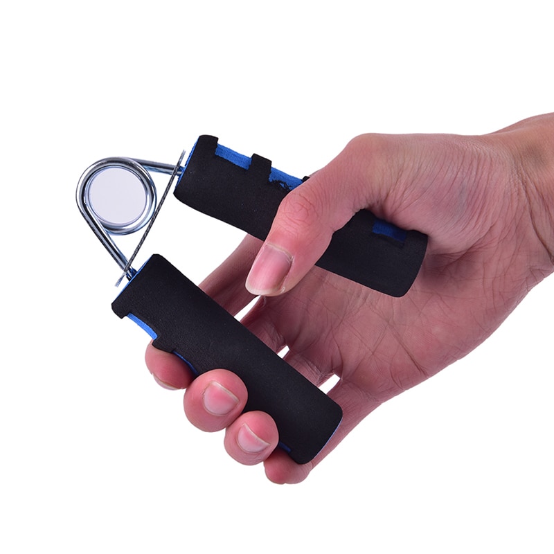 1pc Spring Hand Grip Finger Strength Finger Trainer Pow Exerciser Sponge Forearm Grip Strengthener Carpal Expander Hand Training