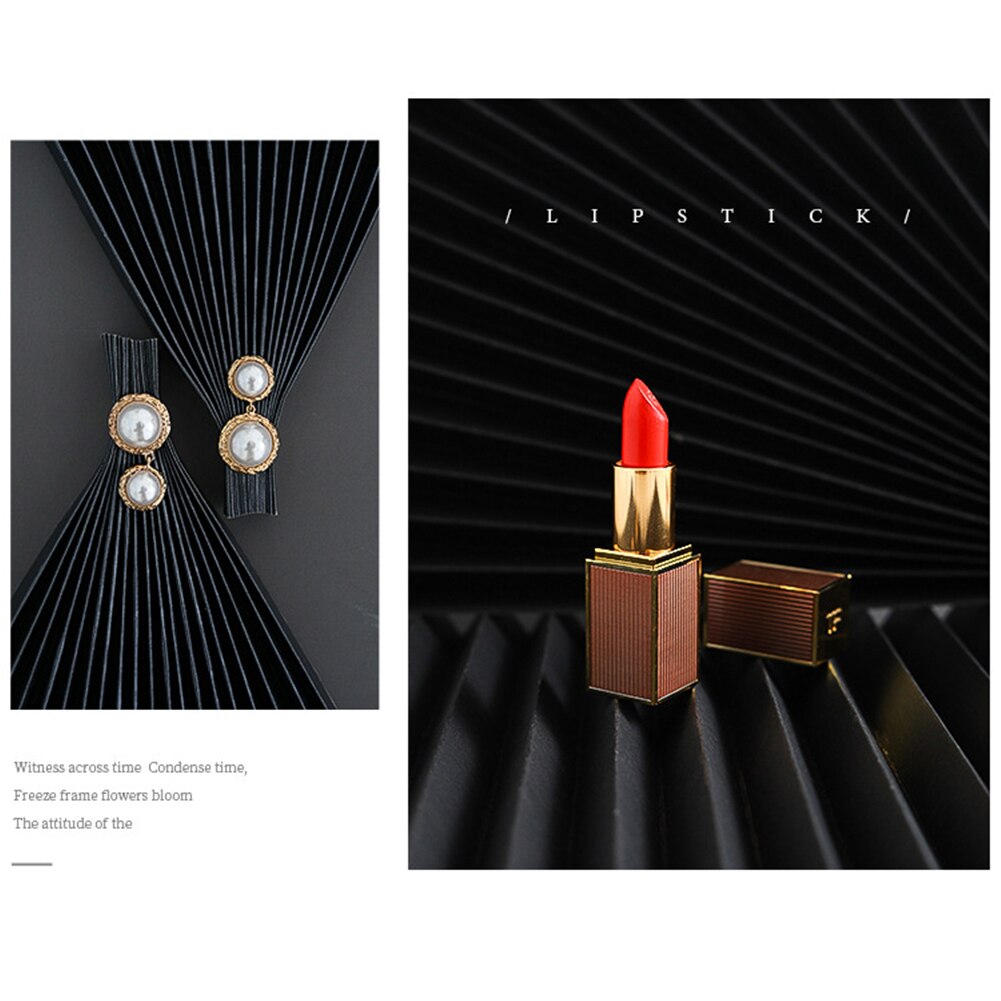 Artistieke Papier Fotostudio Props Vouwen Fan Achtergrond Papier Fotografie Prop Gourmet Cosmetica Schieten Decoratie Gereedschappen