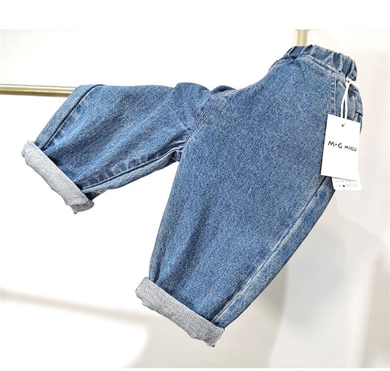 Toddler Boys Jeans Casual Denim Pants For Boy 2 3 4 5 6 Years Baby Kids Pants Spring Autumn Trousers