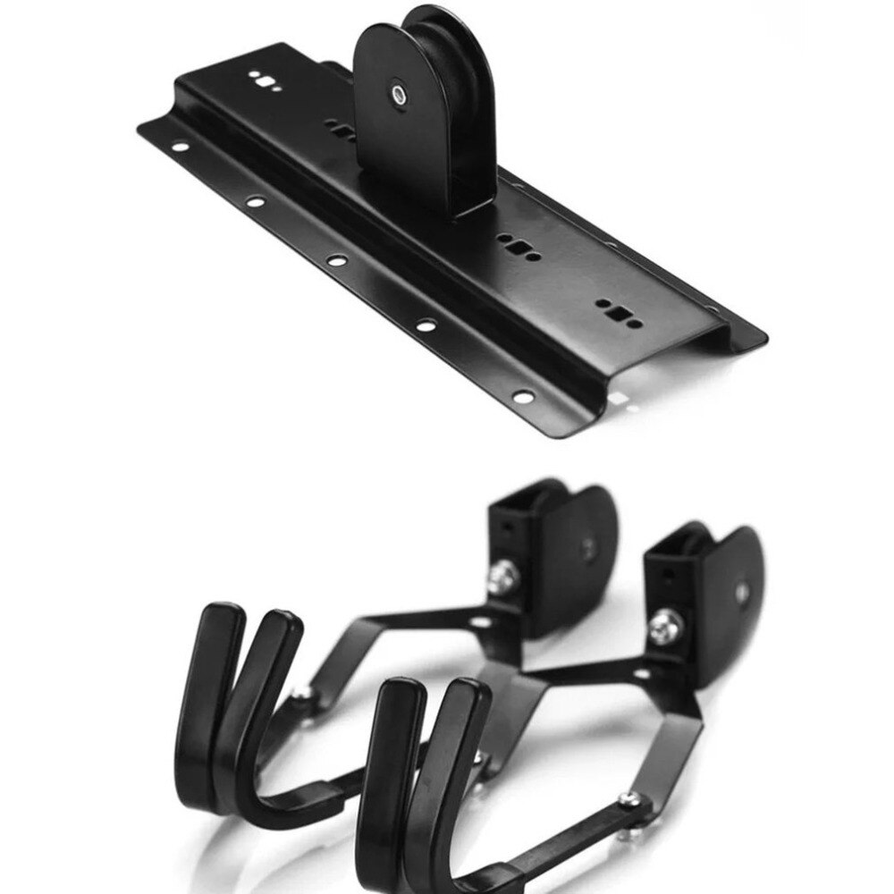 Multifunction Kayak Hoist Pulley System BikeS Lift Display Hanger Hook Garage Ceiling Storage Rack Hanger with Free Rope