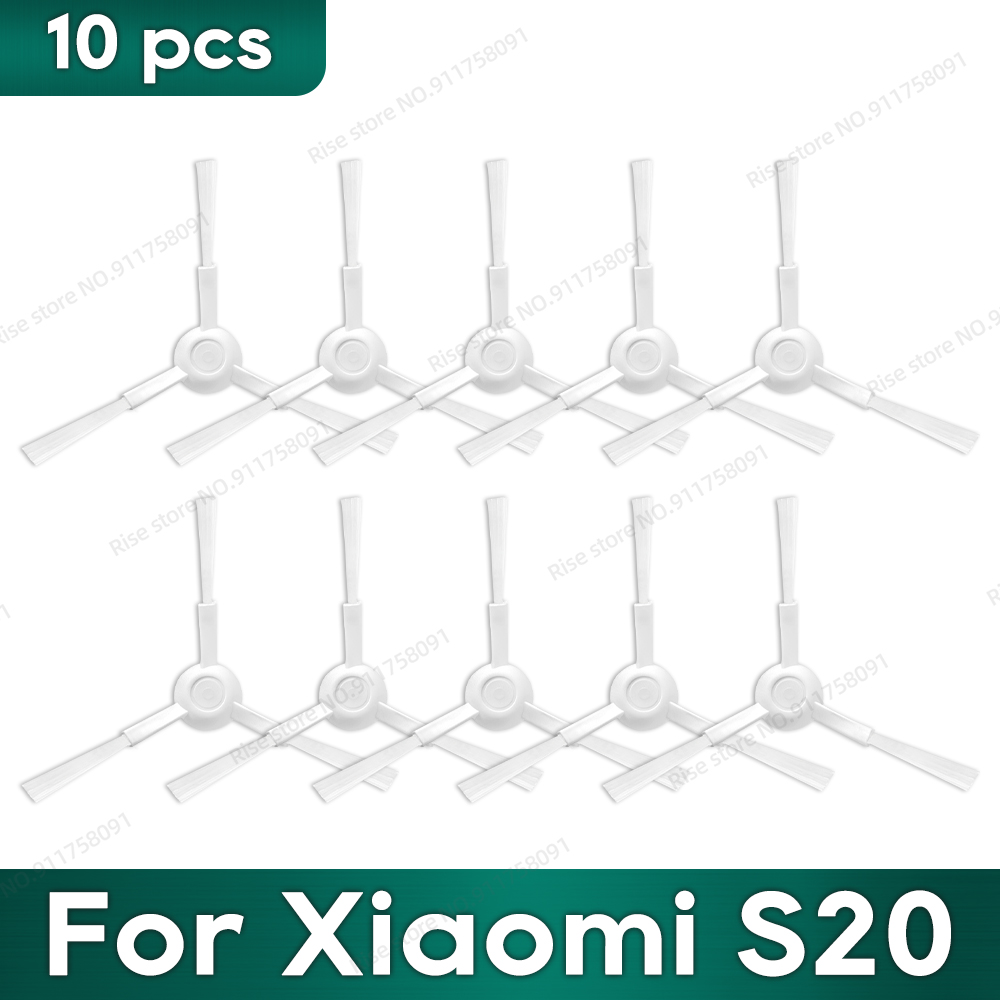 Compatibel voor Xiaomi S20 (D106) Accessoires Hepa Filter Hoofdrolborstel Mop Doek Reserveonderdelen: Clear