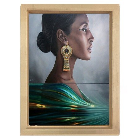 African Women Green Table 441982846