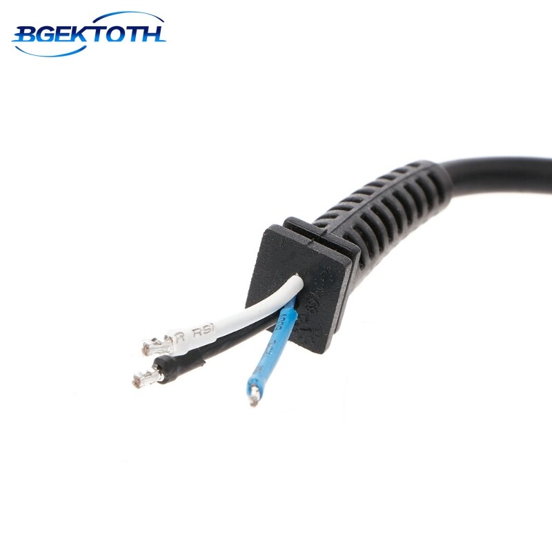 DC Spitzenstecker Kleine Runde Mit Stift DC stecker Rechten Winkel Rundsteckverbinder Laptop Energie Kabel Für HP 4,5x3,0mm beschädigen20