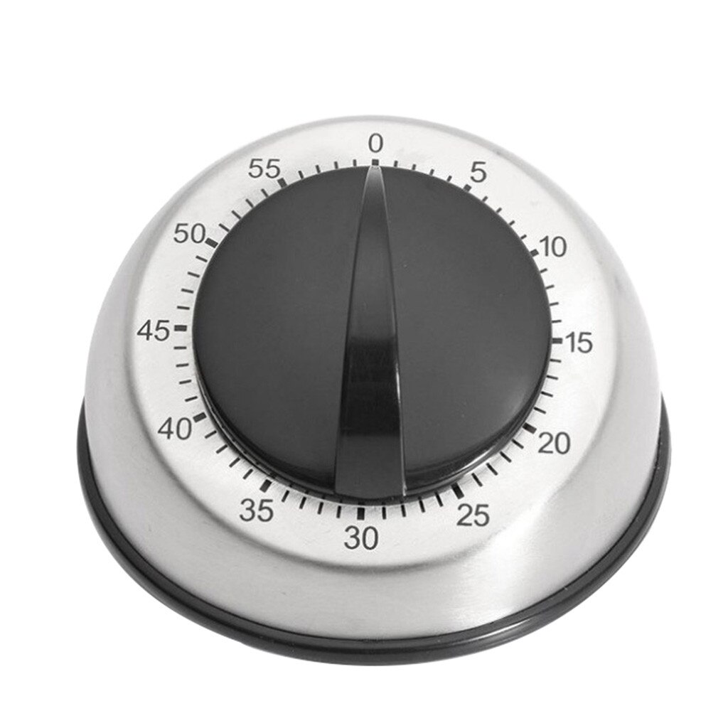 Long Ring Bell Alarm Loud 60-Minute Kitchen Timer Countdown Magnetic Timer Mechanical Cuisine Accessoires De Cuisine Outils: Default Title