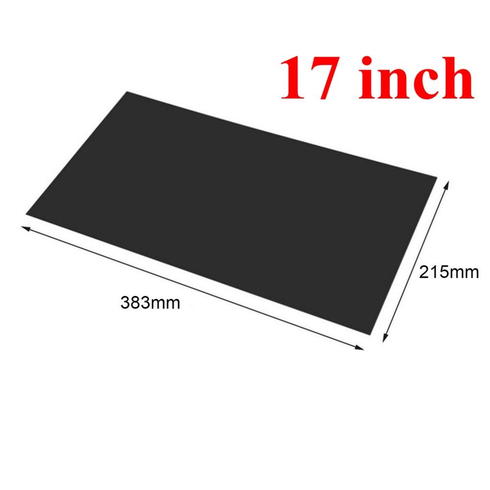 8 10 11 12 16 17 Inch Privacy Beschermfolie Voor 15 Inch Breedbeeld (16:9) laptop Lcd Monitor/Notebook Beschermende Film: 17 inch