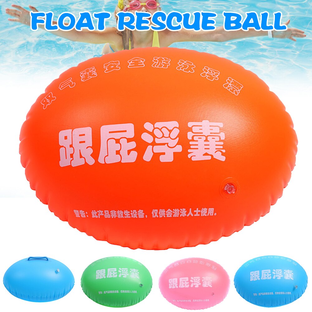 Swim Buoy Dry Bag for Open Water Swimmers Swimming Tow Float Durable for Swimming Safe H7JP