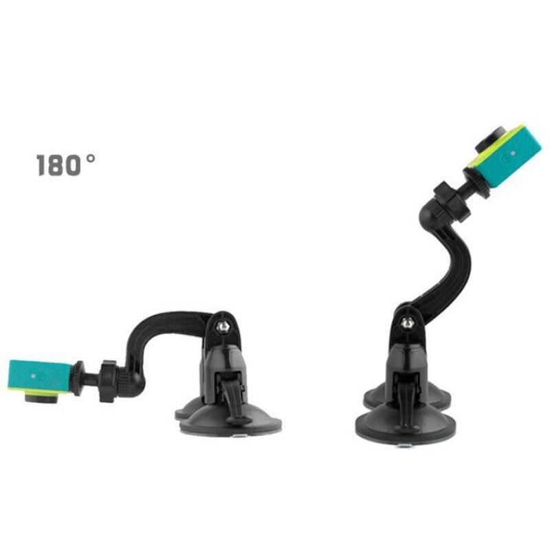 Ventosa de coche para Xiaomi Yi 4k Go Pro, soporte con ventosa automática para Hero 5 4 Sjcam Sj4000, accesorios de Cámara de Acción