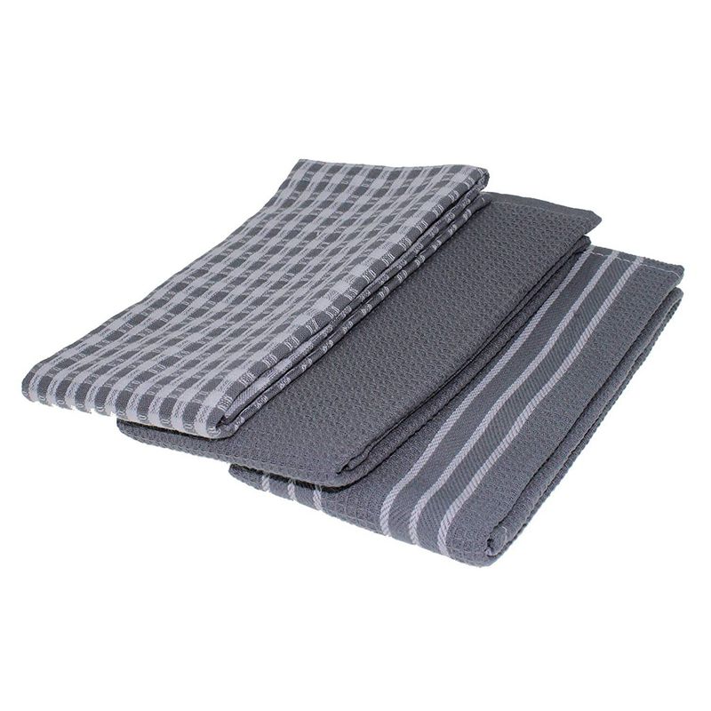 Klassieke keukendoeken , 100%  natuurlijk katoen, de beste theedoeken, vaatdoek, absorberend en pluisvrij, machinewasbaar , 18 x