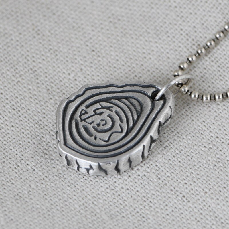 Balmora original 100% 990 sterling silber anhänger für damen und herren, baum-jahresring-anhänger, thailändischer silber-charm-schmuck ohne kette