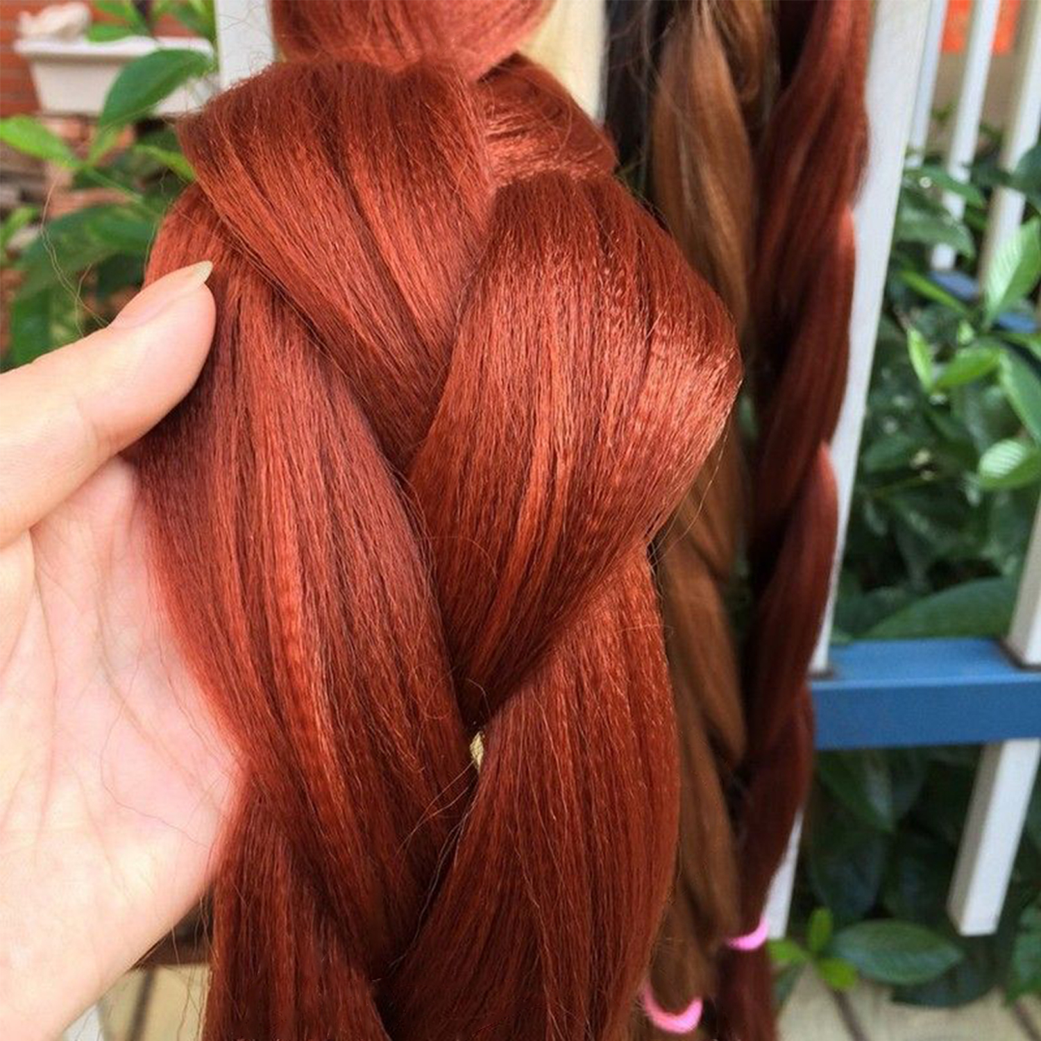 Extensiones de cabello trenzado esponjoso Xpression para mujer, trenzas Jumbo preestiradas Kanekalon, mechones de pelo sintético