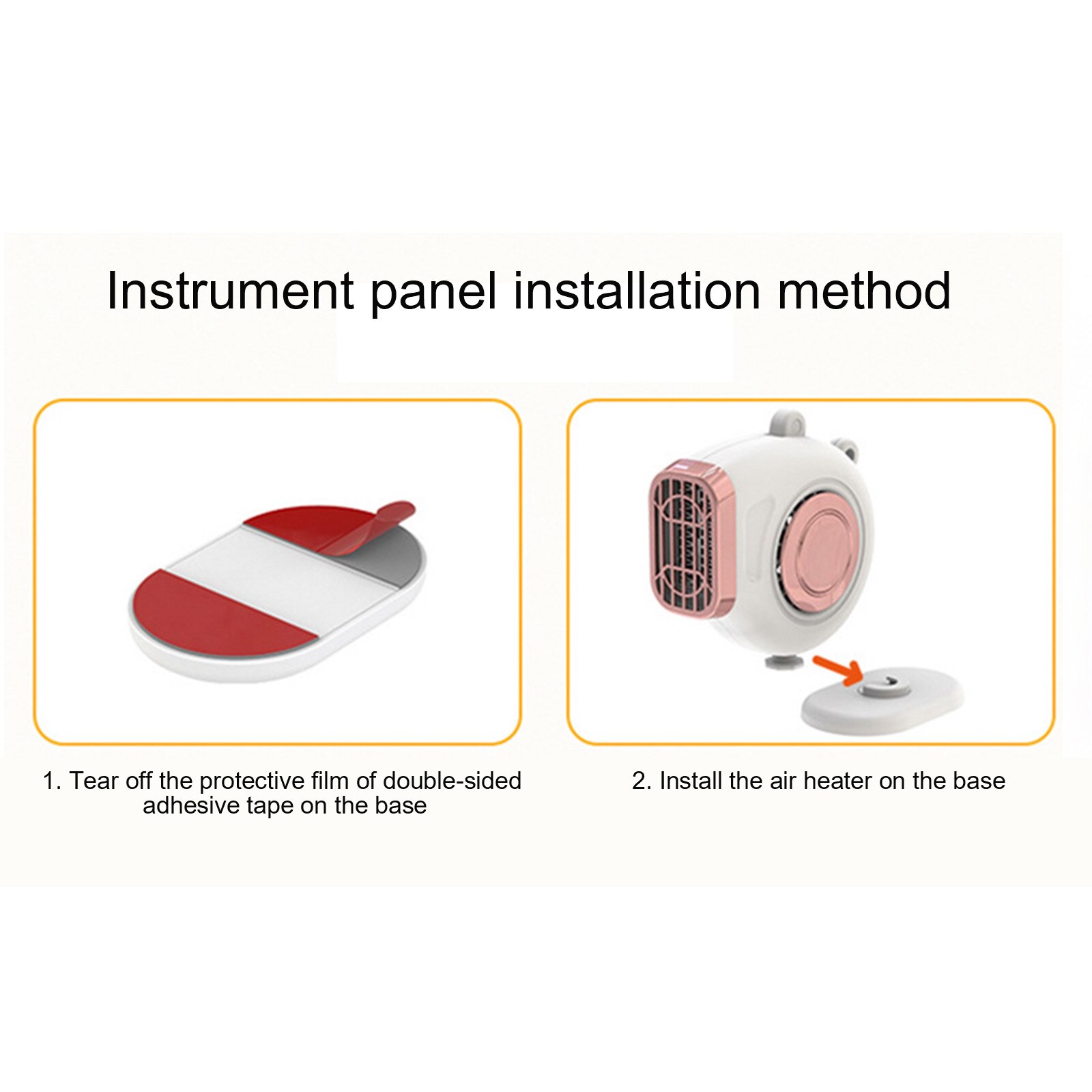 Warm Fan Windscreen Window Demister Defroster Car Heater Demister Heater Winter Fast Speed Portable Energy Saving Defroster