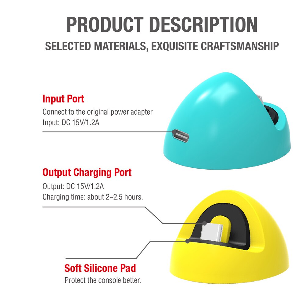 Travel switch lite host oplaadstation voor ns switch spelconsole universele draagbare mini oplaadstation oplaadstandaard