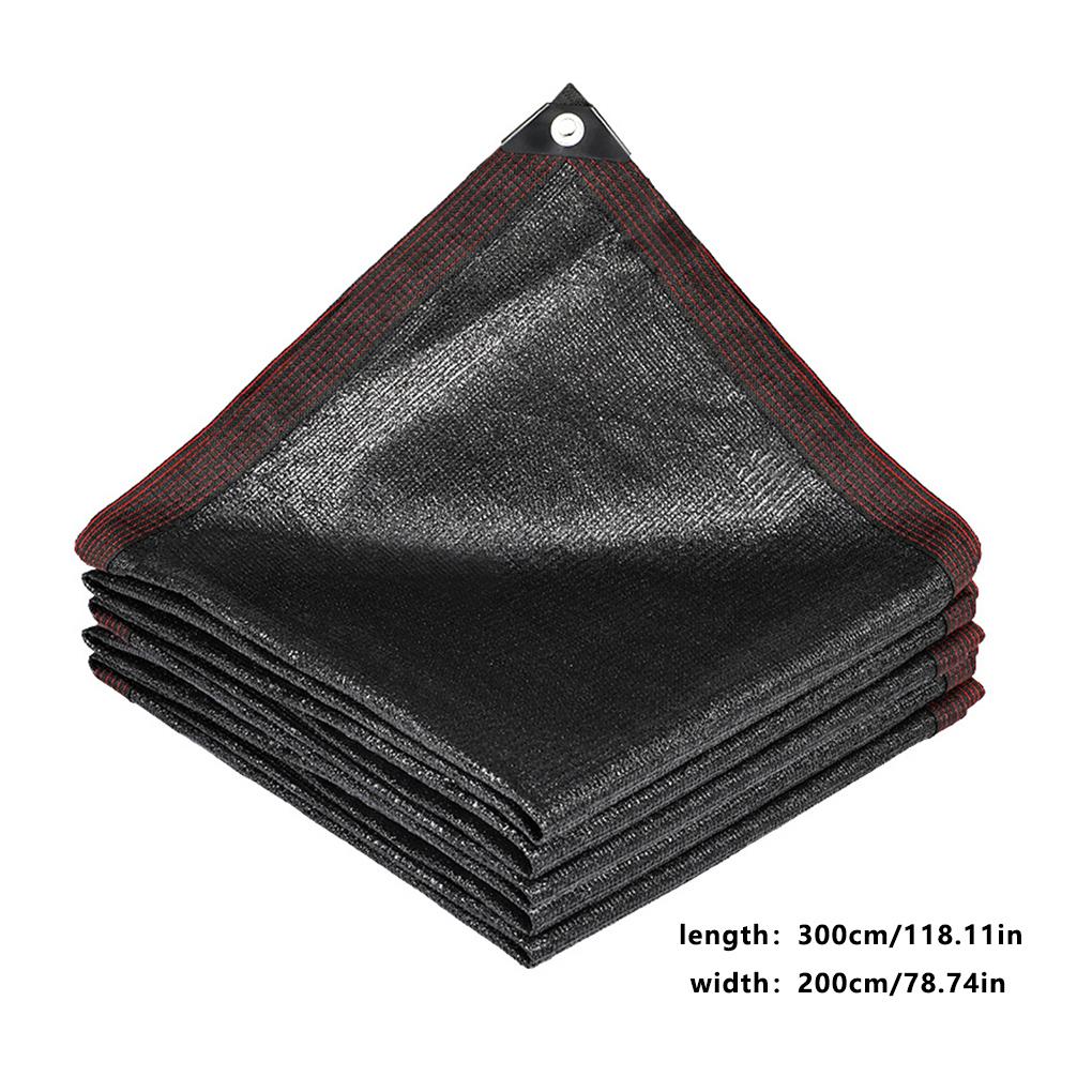 3M×5M Shade Sail Square Anti-UV Sun Shade Net Outdoor Awnings Sun Shelter Garden Patio Pool Shade Sail Garden Sun Shade Net