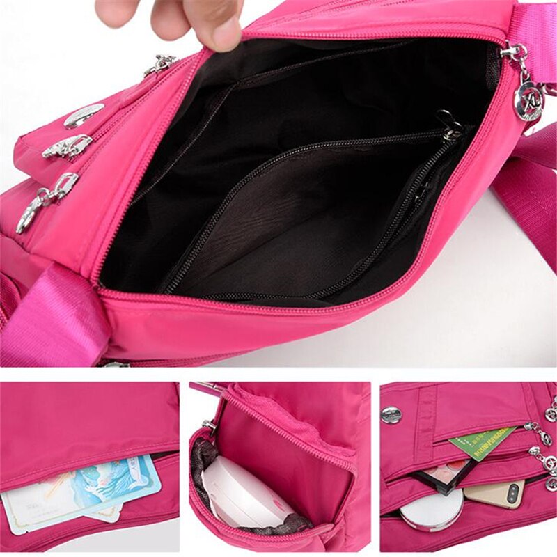 vrouwen tas nylon waterdichte messenger bags voor lady crossbody schoudertas casual handtassen