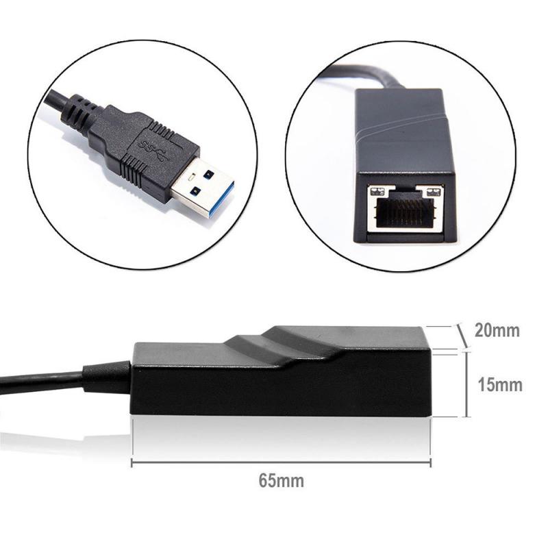 Ethernet Lan RJ45 Adapter Voor Usb Naar Lan Computer Lan Adapter Ethernet Kabel Adapters Netwerkkaart Converter Voor Pc TXTB1