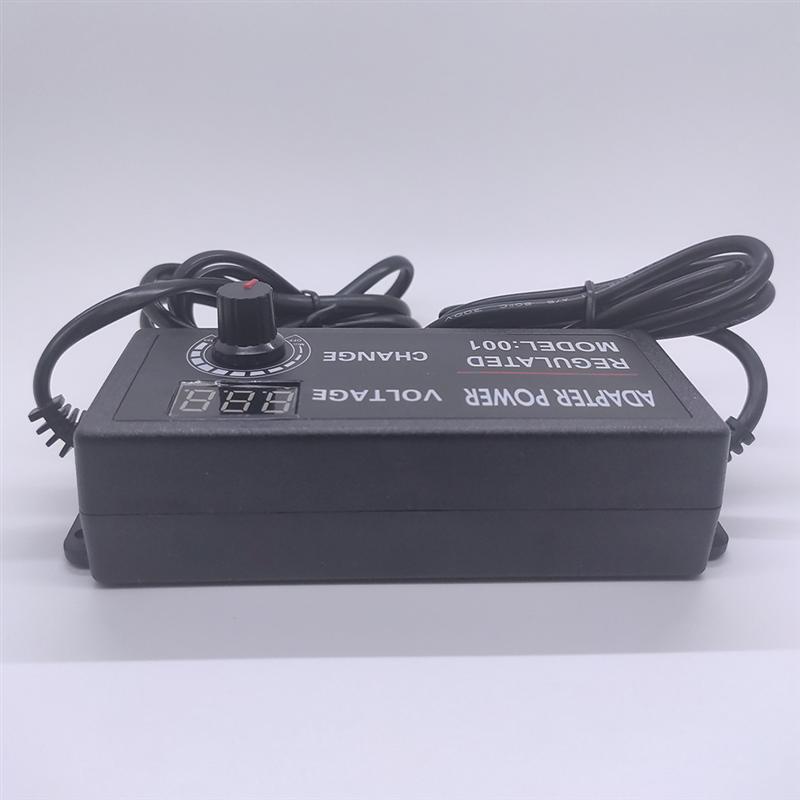 Power Adapter Digitale Screen Power Adapter 72W 9-24V 3A 60W 3-12V 5A verstelbare Voeding Voor Licht Strip Met Eu Plug