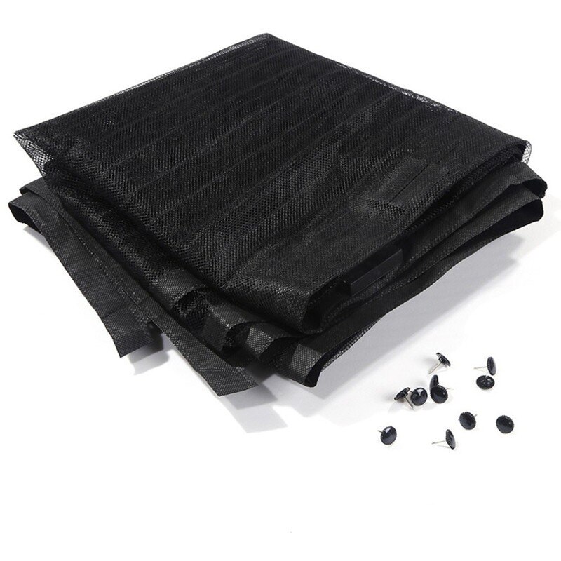 Reinforced Magnetic Screen Door Curtain Anti Mosquito Insect Fly Bug Curtains Automatic Closing Door Magnetic Mesh Insect Screen