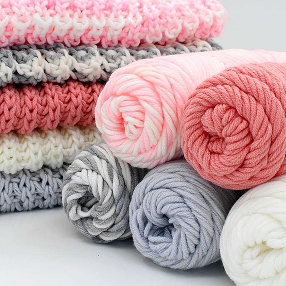 100g grosse laine écharpe itinérante tricot laine fil épaisseur chapeau ménage accessoires pratiques pour la maison bricolage tricot