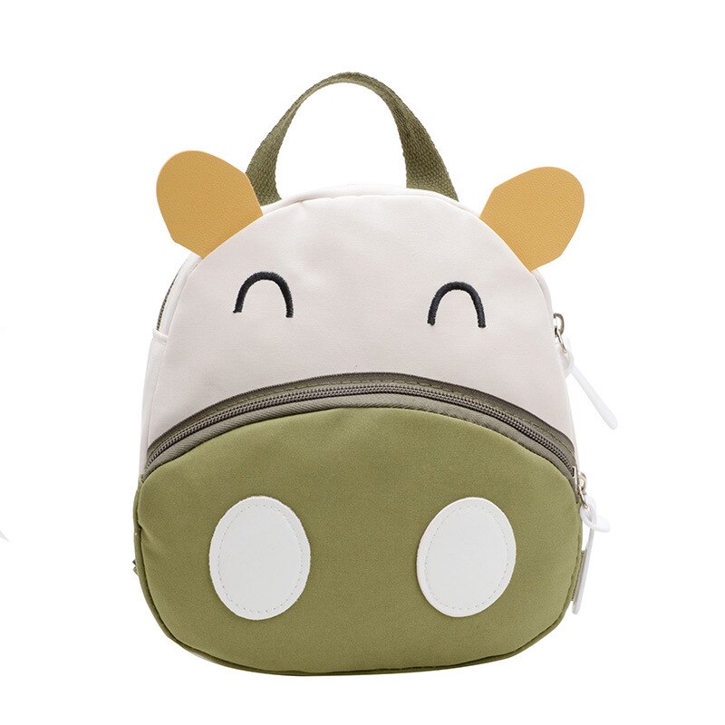 Cartoon Nylon Children Backpacks Kindergarten Schoolbag Mini Kids Backpack Children School Bags Toddler Girls Boy Backpacks: Green