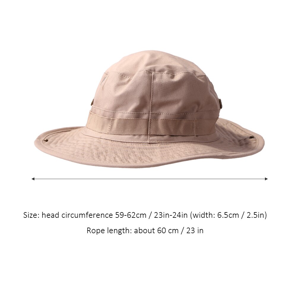 Camuflaje sombrero mexicano protector solar para deportes al aire libre de pesca Camping senderismo