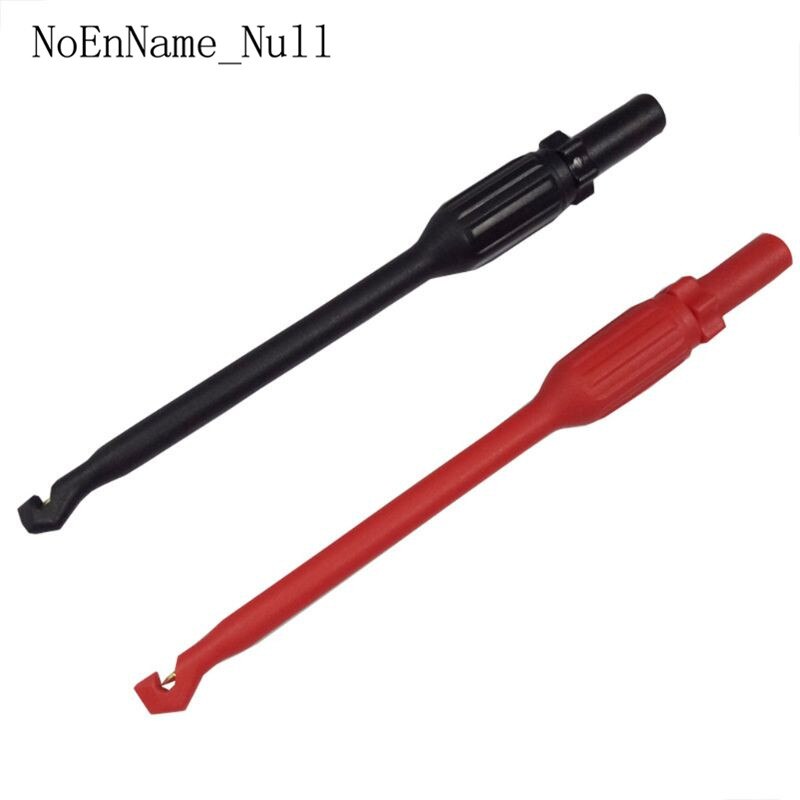 2 Automotive Test Lead Kit Power Probe Clip Hook 4mm Banana Tool Puncture Wire Multimeter Test Stick