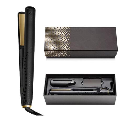 Plancha de pelo Pro V Gold, alisador rápido, herramienta de peinado, buena: With box / EU