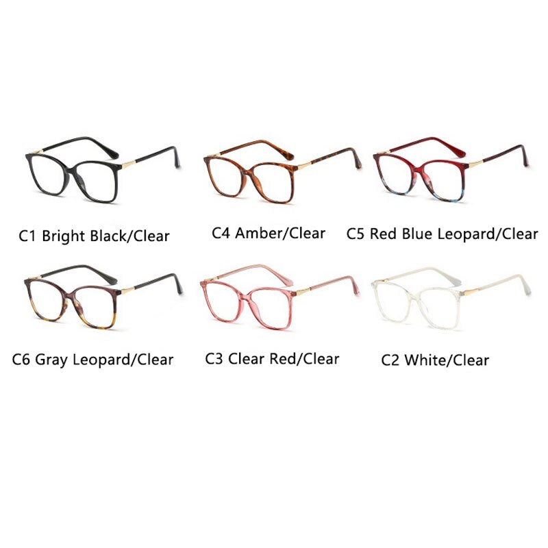 Pearl white Glasses Frame Men Women Oculos De Grau Vintage Clear Lens Eyeglasses Reading Myopia Glasses Cat Eye Big Eyewear