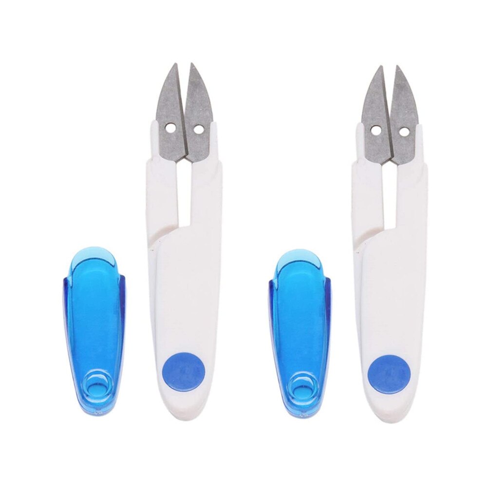 Cross Stitch Tailor Scissor DIY Tool Sewing Supplies Portable fish line cutter Thrum Yarn Thread Clipper Nipper Trimmer YJ372: SKY BLUE