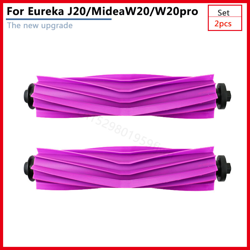 Für Eureka J20 Midea W20 W20Profi Elektrische Roboter Kehrmaschine Hauptseite Pinsel Hepa-Filter Haushaltsgerät Staubbeutel Bausatz Staubsauger: Beige