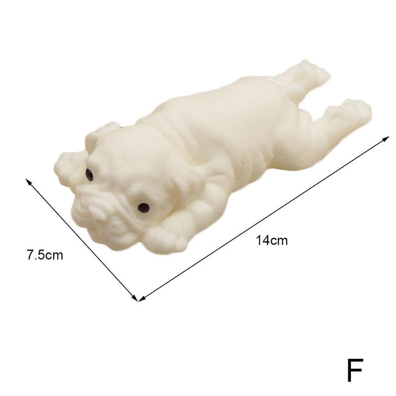 Papa Hond Squeeze Speelgoed Muziek Decompressie Speelgoed Party Speelgoed Knijpen Netto Rode Shar Speelgoed Decompressie Vent Kinderen Pei u9F1: white-white