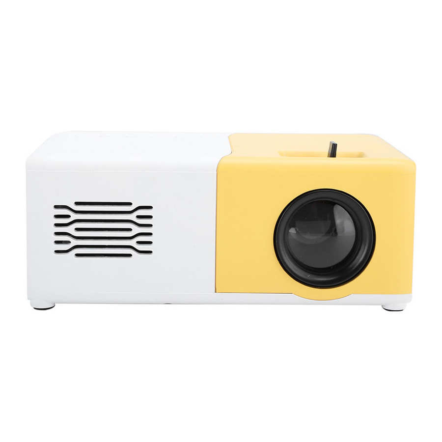 Led-videoprojektori kannettava mini 1080p hdmi usb av kaukosäädin kotilapsille  (100-240v)