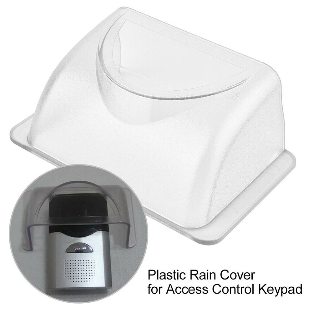 Sun-proof Outdoor Waterproof Doorbell Cover Universal Practical Transparent Shell For Access Control Keypad Easy Install