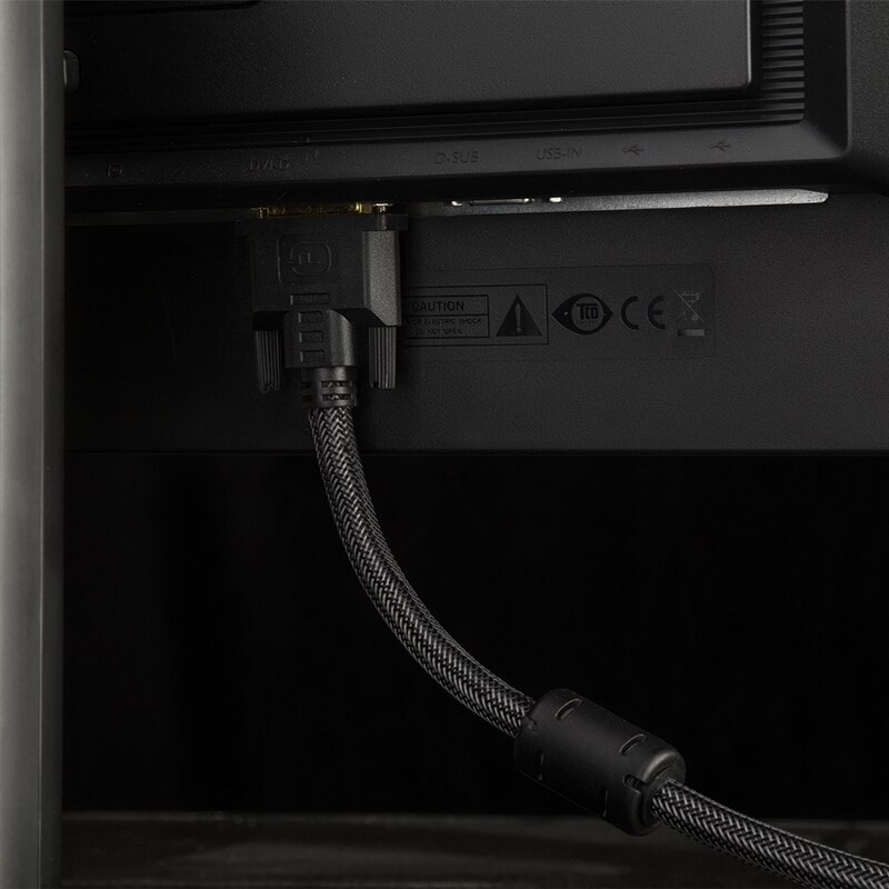 Jsj dvi monitor cables dvi line dvi24 1 dvi-d cable hd computer