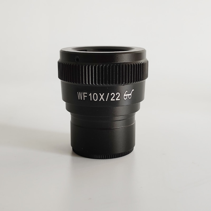 Adjustable Stereo Microscope Eyepiece WF10X FOV 22mm High Eyepoint Zoom Stereoscopic Microscopio Ocular Mounting Size 30mm