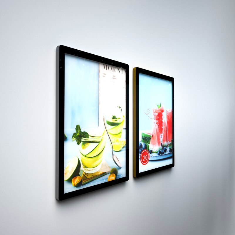 poster frames back light led outdoor sign board signage led