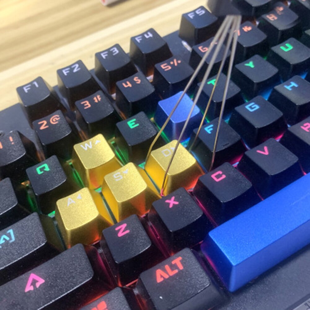 Universal Mechanical Keyboard Key Cap Puller Keycap Shaft Remover Cleaner Button Extractor Replacement Cleaning Tool