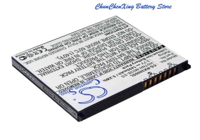 Cameron Sino 1400mah battery for HP iPAQ hx2000,hx2100,hx2110,hx2115,hx2400,hx2410,hx2415,hx2490,hx2495,hx2700,rx3000,rx3100