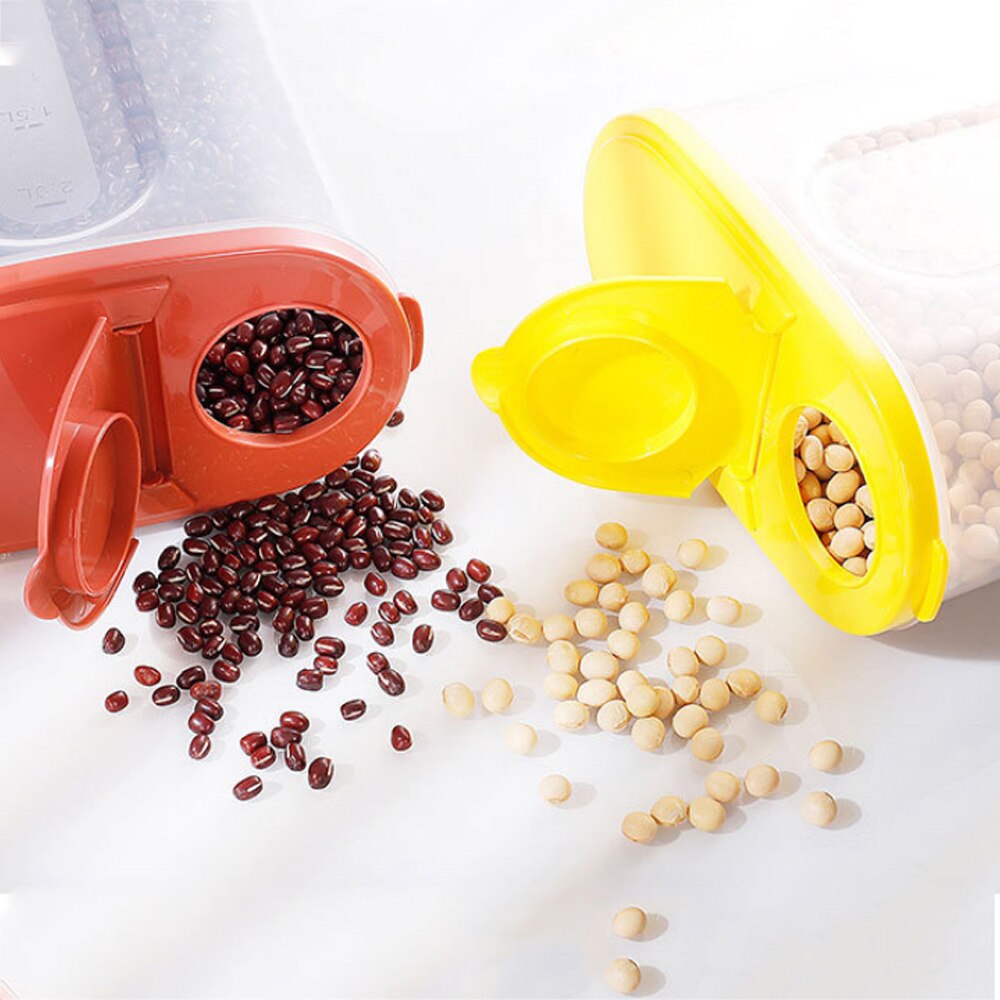 Réservoir de stockage de nourriture en vrac conteneurs de stockage de nourriture caisse organisateur Transparent scellé-boîtes boîte avec couvercles étanche u-miss pour la cuisine