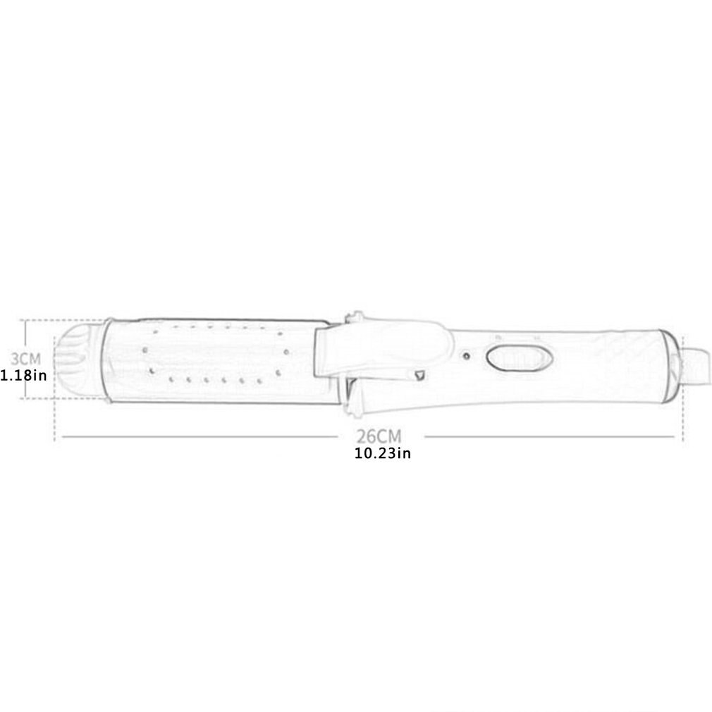 Two-in-one Curling Iron Straightener Practical Electric Splint Suitable For Large Curls Inner Buckle Bangs