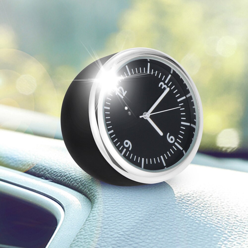Auto Digitale Thermometer/Klok Lichtgevende Horloge Quartz Klok Interieur Thermometer