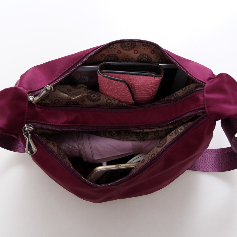 Wasserdichte nylon-hobo-umhängetaschen, damen-crossbody-schultertaschen, damenhandtaschen, damen- #39 женская сумка