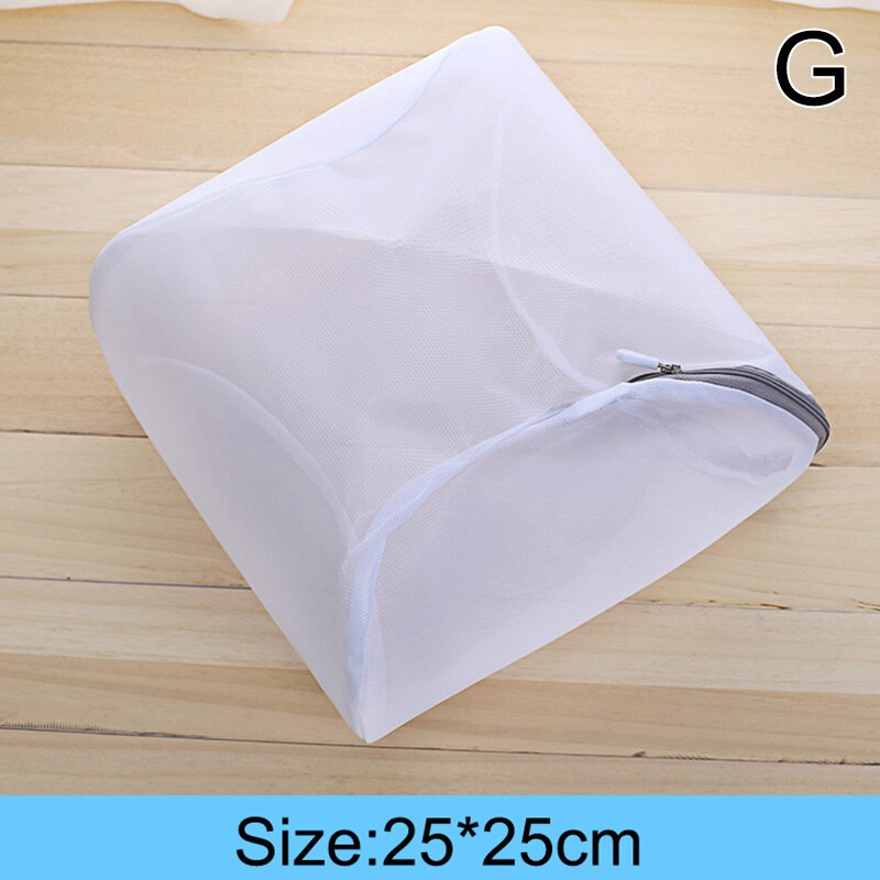 Mesh Waszak Wasmachine Mesh Beha Zak Polyester Grof Mesh Wasmand Vuile Kleren Organisator Waszak: Bag 25x25