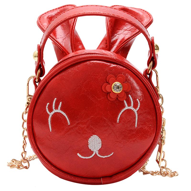 1pc exquis sac à bandoulière enfants sac sac à bandoulière sac de messager pour enfant: Red