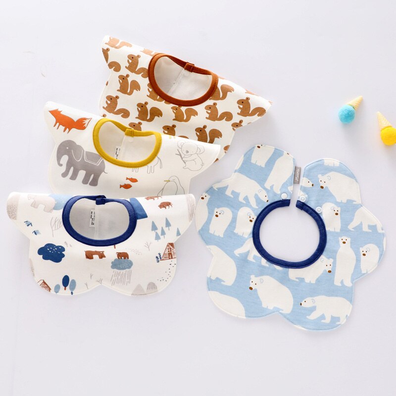 Burp Doek Slabbetjes Voor Baby Katoen 360 Pasgeborenen Baby Spullen Voeden Slabbetjes Jongen Meisje Bandana Zachte Baby Care Verpleging Slabbetjes