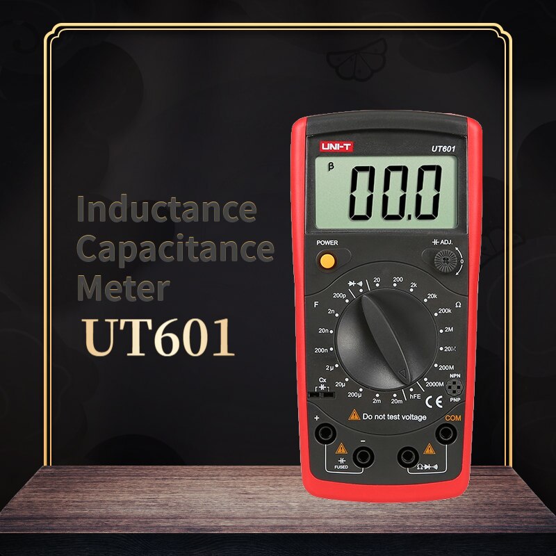 UNI-T UT601/UT603 Inductie Capaciteit Meter LCR Meter Capaciteit Weerstand Condensatoren Transistor Diode Tester