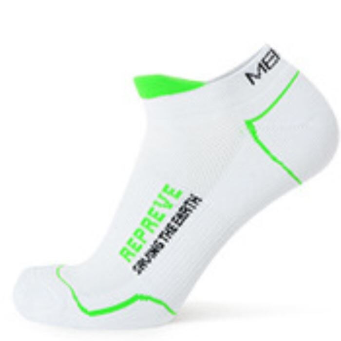 Meikan mærke 2 par profession low cut joggingsok, der transporterer sved hurtigttørre ankel sportsokker til fitness fitness tennis marathon: Hvide (lavt snit sokker) / 39-42