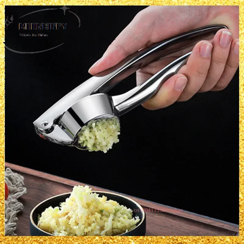 Zinklegering Knoflookpers Handmatig Gepureerde Knoflook Machine Knoflook Crusher Handheld Koken Gember Crusher Keuken Gereedschap