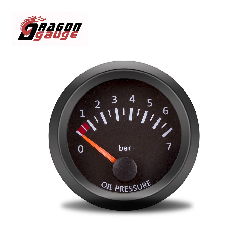 DRACHEN GAUGE 52mm Wasser Temp/Öl Temp/Voltmeter/Öl Presse/Vakuum/Boost Gauge/luft Kraftstoff Verhältnis/EGT Gauge Mit Sensor für 12V Auto: Braun